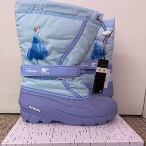 NWT**SOREL/DISNEY Youth Flurry Frozen Elsa
